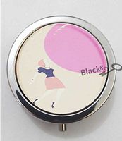 BlackKey Bubble Gum Bubblegum 3-Compartment Decorative Pocket Gift Box Case Organizer for Pill, Color 1 -905