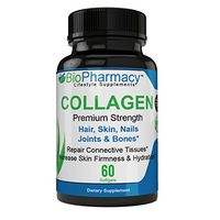 State-of-The-Art Formulation Type 1, 2 & 3 Collagen Pills Combination, Highly Effective, Hair, Skin, Nails & Joint Support with Vitamin D3 Support