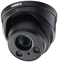 Lorex 8MP 4K IP Motorized Varifocal Zoom Audio Dome/Turret Security Camera LNE8974BW, 250ft IR Night Vision, 4x Zoom