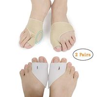 Gel Bunion Pads Big Toe Bunion Cushions & Protects Kit for Women and Men - for Pain Relief from Friction, Pressure, Hallux Valgus, Hammer Toe - Bunion Relief Protector Sleeves