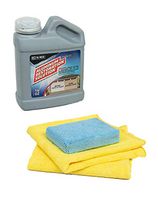 AL-NEW Aluminum Restoration Cleaning Solution Kit | Clean & Restore Patio Furniture, Stainless Steel, Other Household Metal Surfaces (16 oz. Kit)