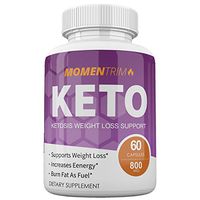 Momentrim Keto - Ketosis Weight Loss Support - Supports Weight Loss - Increases Energy - Burn Fat As Fuel - 60 Capsules - 800MG - 30 Day Supply