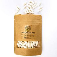 DSO L-Methylfolate(5-MTHF) 1 MG 90 Capsules Active Folate Boost Immune System Homocysteine Control Anxiety Relief Folic Acid Vitamin Eco-Friendly Packaging (90)…