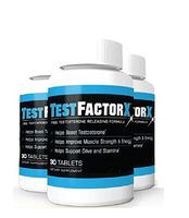 30-Day Supply TestFactorX Free Testosterone Boosting Formula for Improved Strength, Energy, Performance and Focus!
