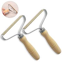 Lint Remover Roller Clothes Fuzz Shaver Manual Brush Scratch Cut Shaver Tool, Manual Fabric Remover Lint Roller for Sweater Woven Coat Couch Blanket Socks Legging Wool Cashmere Comb