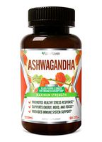 FarmHaven Ashwagandha Capsules with Ginger & Black Pepper Extract -1310mg -Organic Ashwagandha Root Powder -Anxiety Relief, Stress Relief, Mood, Thyroid Health -Adaptogen -Non-GMO -90 Veggie Capsules