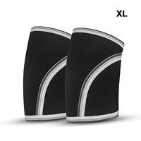 DaJun Strength Elbow Sleeves 7mm (1 Pair)- High Performance Elbow Sleeve Support for Weightlifting, Weight Training & Powerlifting - Best Compression Straps - for Men and Women