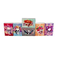 World Buyers Skull Bouquet Mini Matchbox 6 Piece Set 2.188x1.5X.5