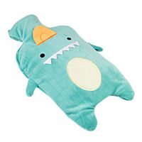 1L Hot-Water Bottle Cold Water Bag Handwarmer Pocket Water Injection Monster Green