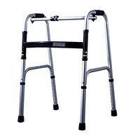 LHQ-HQ Folding Telescopic Walker Multifunctional Light Walking Frame Old Man Walking Stick Walking Device Four Foot Stool Non-Slip Walking Stick with Hospital (Color : Wheeled) (Color : Wheeled)