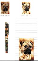 Bullmastiff Stationery Gift Set