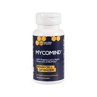 Natural Stacks - Mycomind - Lions Mane Mushroom Nootropic (60 ct.) - Mental Performance - Optimize Brain Cells - Antioxidant Boost - Lion’s Mane Mushroom Extract for Mental Clarity - BioPQQ