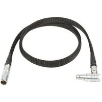 Wooden Camera 24" Alterna Power Extension Flex Cable for RED Epic/Scarlet (Right-Angled Connector)