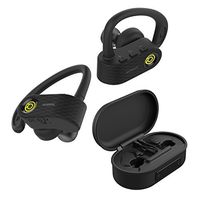 Rowkin Surge Charge: True Wireless Headphones, Bluetooth Earbuds, Stereo Hands-Free Headset with Charging Case, Built-in Mic & Noise Reduction Earphones for Exercise, Sports, Running & iPhone (Green)