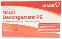 PH3637022 - Leader Nasal Decongestant PE Tablets 10 mg (18 Count)