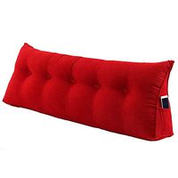 Qi Peng Mat Cushion - Mattress Triangle Backrest Removable Family Bedroom Multifunction Pillow Sofa Cushion (Color : A, Size : 80×23×50cm)