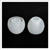 3 Pair Clear Small Monster Beats iBeats Harajuku Turbine Jamz Replacement Silicone Ear Buds Gels Cushions Tips