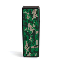 Marijuana Trinity Case | Black Camo Sutra Green | Tobacco, Herb, Pre-Roll, Pill Carry Case