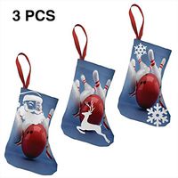 Christmas Stockings Gift Bag Senior High Bowling Special for Funny Xmas Party