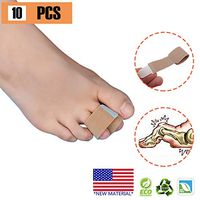 Broken Toe Wraps, Cushioned Bandages, Hammer Toe Separator Splints, Toe Straight, Hammer Toe Wrap, Cushioned Corrector (10PCS) for Broken Toe, Hammer Toe.