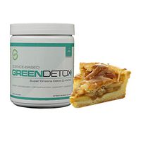 Green Detox - Superfood Drink Mix - Sugar Free, Vegan-Friendly - Over a Dozen Superfoods in Each Serving - Apple Pie Flavor