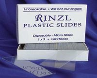 Rinzl 20305201 144 Rinzl Plastic Slides, 1" x 3"