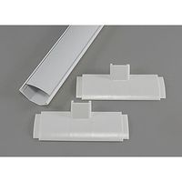 Mono-Systems, Inc. Coveway 4-Piece 120-in L White Raceway Kit