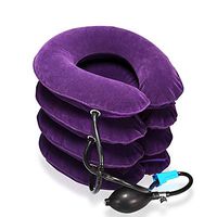 HBJUSDKF Inflatable Neck Traction Collar 4 Layers Cervical Traction Device Air Neck Shoulder Supports Relief Pain Pillow
