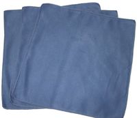 Opti Polishing Cloth: Pkg of 3-12" X 12" Blue