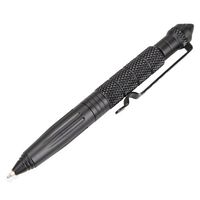 GRANDEY High Quality Defence Personal Tactical Pen Self Defense Pen Tool Multipurpose Aviation Aluminum Anti-Skid Portable (Black)