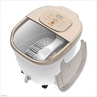 ZH Fully Automatic Massage Footbath, Electric Heated Home Thermostatic Foot Bath