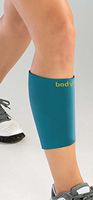 body helix Calf Compression Sleeves - Full Calf Compression Sleeve - Pain Relief of Muscle Strains (Teal, Extra Small: Max Calf Dimension is 7.25" - 9.5)