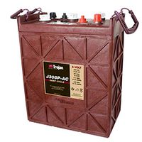 Trojan J305P-AC 6V 330Ah Flooded Lead Acid Deep Cycle Battery FAST USA SHIP