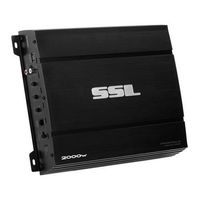 Sound Storm Laboratories FR20002 Soundstorm Force Series Amplifier, Class AB, 2CH 2000W