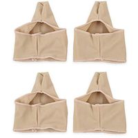 Loneflash Toe Cap and Protector Thumb Valgus Toe Cushion Hallux Relief Corrector Pad Protector Cushions to Protect The Toe and Provides Relief from Toenails Corns Blisters Hammer Toes