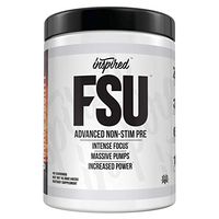 Inspired Nutraceuticals FSU | Advanced Non-Stim Pre-Workout, Citrulline, Arginine Nitrate, Lions Mane, Creatine, Aquamin, Betaine, Neurofactor | Orange County