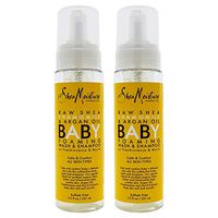 SHEA MOISTURE Raw Shea Chamomile & Argan Oil Baby Foaming Wash & Shampoo Pack Of 2, 7.5 Oz