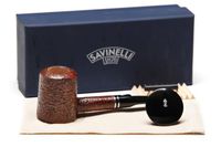 Savinelli Monsieur Brown Sandblast 310 KS Tobacco Pipe