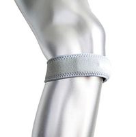 DU&HL Runner's Knee Patella Tendon Knee Strap Support (1 pc) - Also for Jumpers Knee & Osgood Schlatter, Unisex, One Size Fits All, Gray