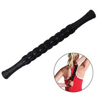 Vech Muscle Roller Stick, Body Massage Sticks Tools, 17 Inches Muscle Roller for Relieve Sore Muscles, Cramping and Tightness, Physical Therapy, Help Legs and Back Recovery (Black)
