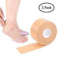 Heel Blister Prevention Heel Grip Tape Roll Anti-Slip Shoe Grips Liner Waterproof Adhesive Bandages Cushion Pad Foot Care Protector Sticker for Blister Shoe Friction, 2 Pack