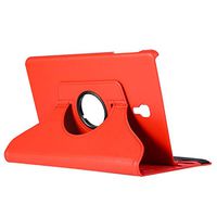 Sammid Galaxy Tab S4 10.5 Cover, 360 Degree Rotating Protective Case for Galaxy Tab S4 10.5, Folio Folding Stand Cover with Holder for Galaxy Tab S4 10.5 - Red