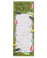 Things To Tackle Magnetic Animal Print Notepad by LazyOne | 50 Easy Tear Off Sheets Of Paper (ONE SIZE)