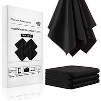 Microfiber Cleaning Cloth 4 Pack - 10x10 Screen Cleaning Cloth TV Screen Cleaning Wipes for Phone
