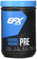 EFX Sports Training Ground Pre Workout Powder, Orange Mango, 500 Gram