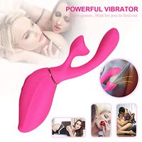 Tongue Sucking Simulator Powerful Sucking Toys,Waterproof Handheld Wand Massager with Heating, Medical Silicone,USB Rechargeable