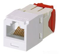 Panduit CJ5E88TGWH Category-5E 8-Wire TG-Style Jack Module, White