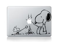 HVD Snoopy Campfire-Apple Macbook Ipad Laptop Vinyl Decal Sticker Skin Cover computer sticker