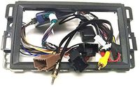 Dash kit and Wire Harness for Installing a New Double Din Radio into a Buick Enclave (08, 09, 10, 11, 12), Lucerne (2006, 2007, 2008, 2009, 2010, 2011),