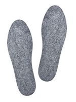 Knixmax Womens Wool Felt Insoles Warm Shoe Inserts for Boots Winter Shoes 9/EU 40